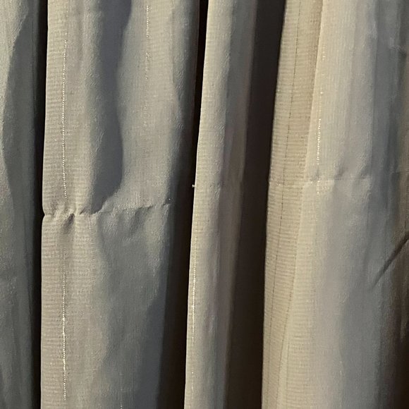 NWOT ModCloth Size Medium Sunny City in Moon Gray Halter Dress with Side Pockets - Picture 9 of 9